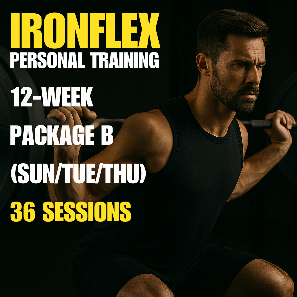 IronFlex 12-Week PT Package B (Sun/Tue/Thu)